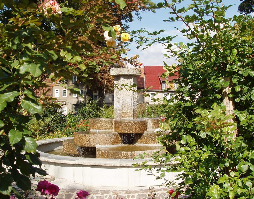 Hotel Weidenmuhle Mühlhausen Buitenkant foto